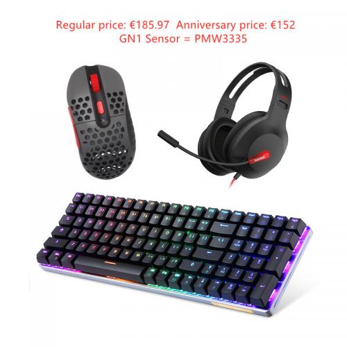 Motospeed K1+Darmoshark GN1+Edifier G1 Combo