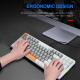 E-YOOSO K620 USB Mechanical Gaming Keyboard Red Switch 87 Key Backlit
