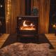 Bzfuture 6 Blades Heat Powered Stove Fan Black Fireplace Log Wood Burner Eco Friendly Quiet Fan Home