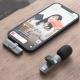 Wireless Lavalier Microphone Portable Audio Video Recording Mini Mic