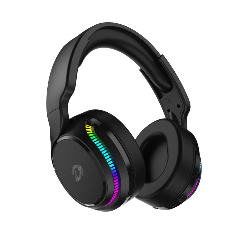 Dareu A710 5.8G Wireless Type-c 3.5mm Trimode Gaming Headset with RGB Backlit Detachable Mic Noise Cancellation