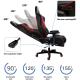 AutoFull Ergonomic Gaming Chair AF070BPUJ Advanced（Red）