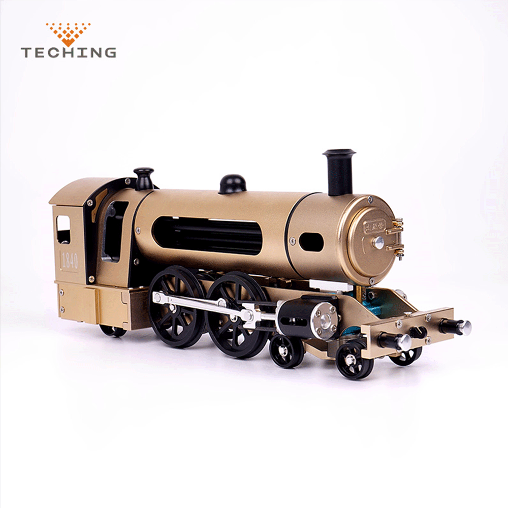Bzfuture.com, Teching DM21 Engine Steam Train Model With Pathway Full Aluminum Alloy Model Gift Collection STEM Toys Teching DM21 Engine Steam Train Model With Pathway Full Aluminum Alloy Model Gift Collection STEM Toys