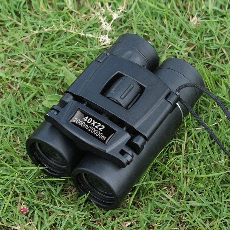 Bzfuture 40x22 HD Powerful Binoculars 2000M Long Range Folding Mini Telescope BAK4 FMC Optics For Hunting Sports Outdoor Camping Travel