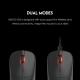 FANTECH HELIOS XD3 Mouse Nirkabel dan Berkabel PIXART 3335 16000 DPI dan RGB 83gr Mouse Gaming Ringan Huano 50 Juta Mouse Switch