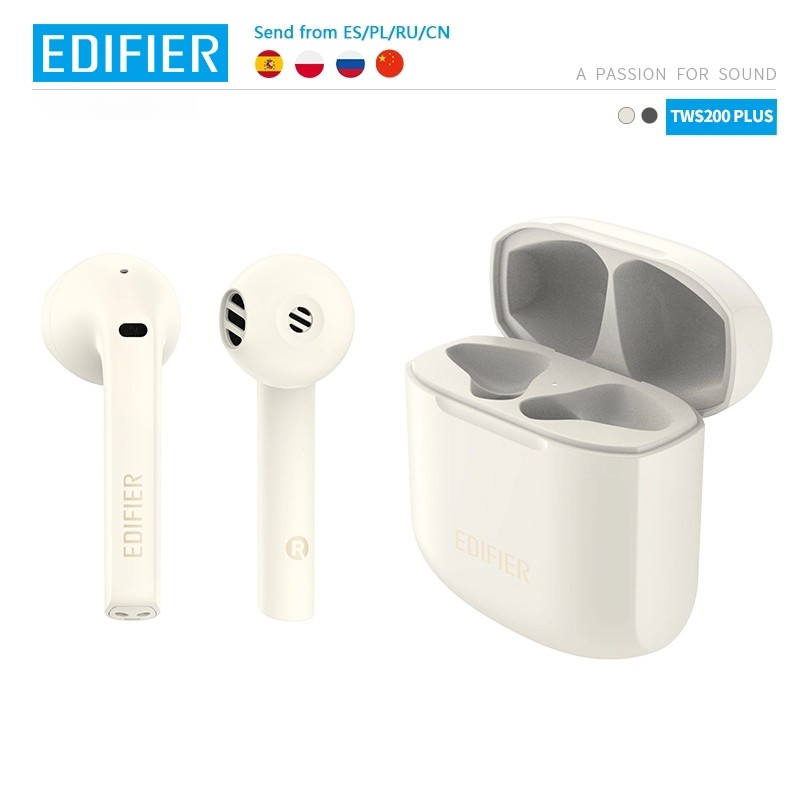 Bzfuture.com, EDIFIER TWS200 Plus TWS Earbuds Qualcomm aptX Adaptive Bluetooth V5.2 Dual Mic noise cancellation EDIFIER TWS200 Plus TWS Earbuds Qualcomm aptX Adaptive Bluetooth V5.2 Dual Mic noise cancellation