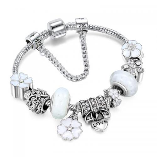 Official Charms Bracelets For Women Diy Crystal Beads Ac329