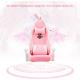 AutoFull Pink Bunny PU Leather Best Girls Gaming Chair Rabbit Ears Style Computer Chair, E-Sports Swivel Chair, AF055PUW