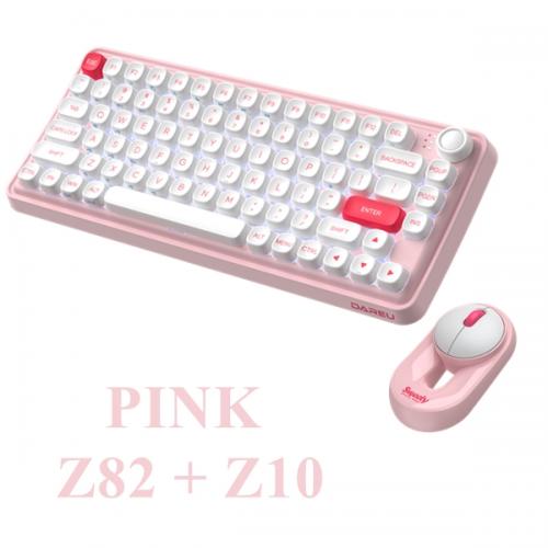 Official Dareu Doughnut Z10 Mouse & Z82 Mechanical Keybaord Set