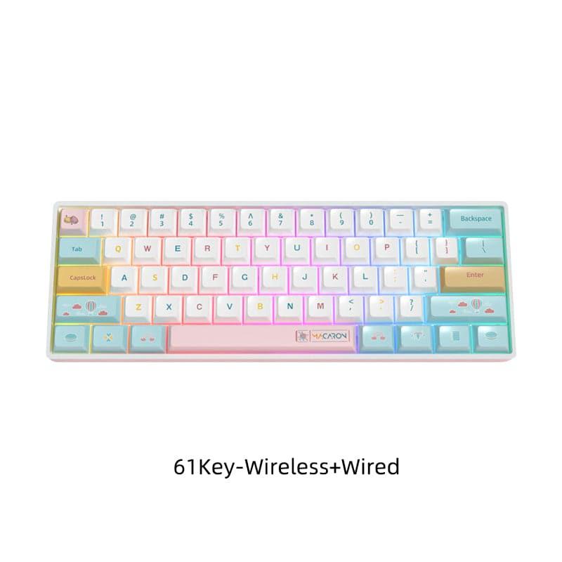 SKYLOONG GK61 Macaron 61 Key Mechanical Keyboard