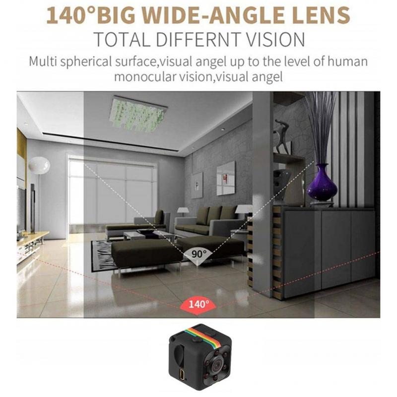 Bzfuture Camera Outdoor Sports DV Camera HD Aerial Camera Matte Night Vision Card Direct Recording Camera