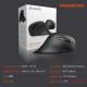 DAREU vip LM109 Silent Mouse BT + 2.4Ghz Dual Mode Wireless Vertical Ergonomic Mute Gaming Mice For 2 Devices Computer Laptop