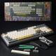 Motospeed Darmoshark K7 Wired Gaming Mechanical Keyboard 98 Keys Hot Swap RGB Backlight Macro Definition Keypad Gateron Switch