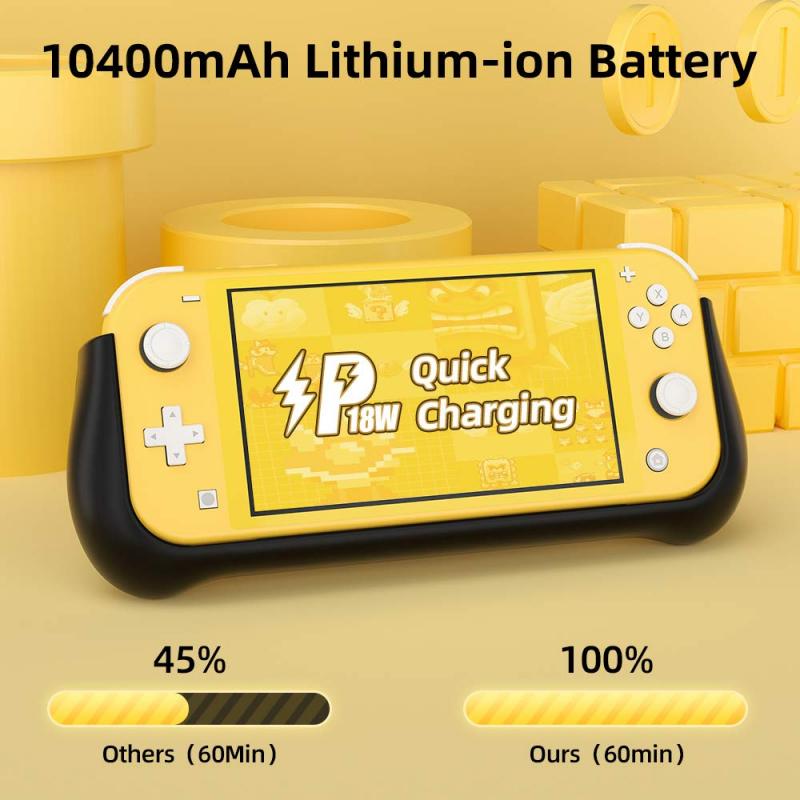 NEWDERY Battery Charger Case Nintendo Switch Lite Bzfuture