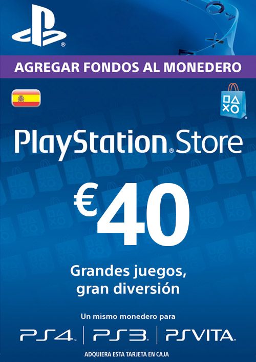 Official PlayStation Network Card 40€ (Spain)