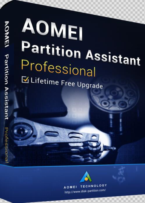 AOMEI Partition Assistant Professional + Free Lifetime Upgrades 8.8 Edition Key Global