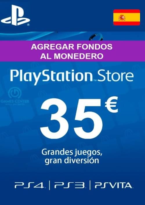 Official PlayStation Network Card 35€ (Spain)