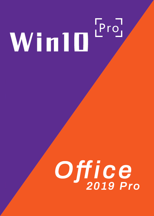 Official Windows10 PRO OEM + Office2019 Professional Plus CD Keys Pack-Lifetime