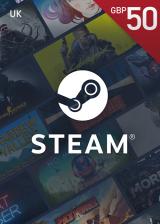 Official Steam Gift 50 GBP CD KEY UK