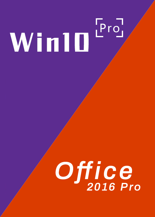 Windows10 PRO OEM + Office2016 Professional Plus Keys Pack-Lifetime
