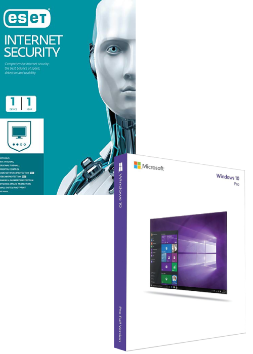 Bzfuture.com, ESET Internet Security 1 Device 1 Year + Windows 10 Pro OEM CD Key Pack ESET Internet Security 1 Device 1 Year + Windows 10 Pro OEM CD Key Pack